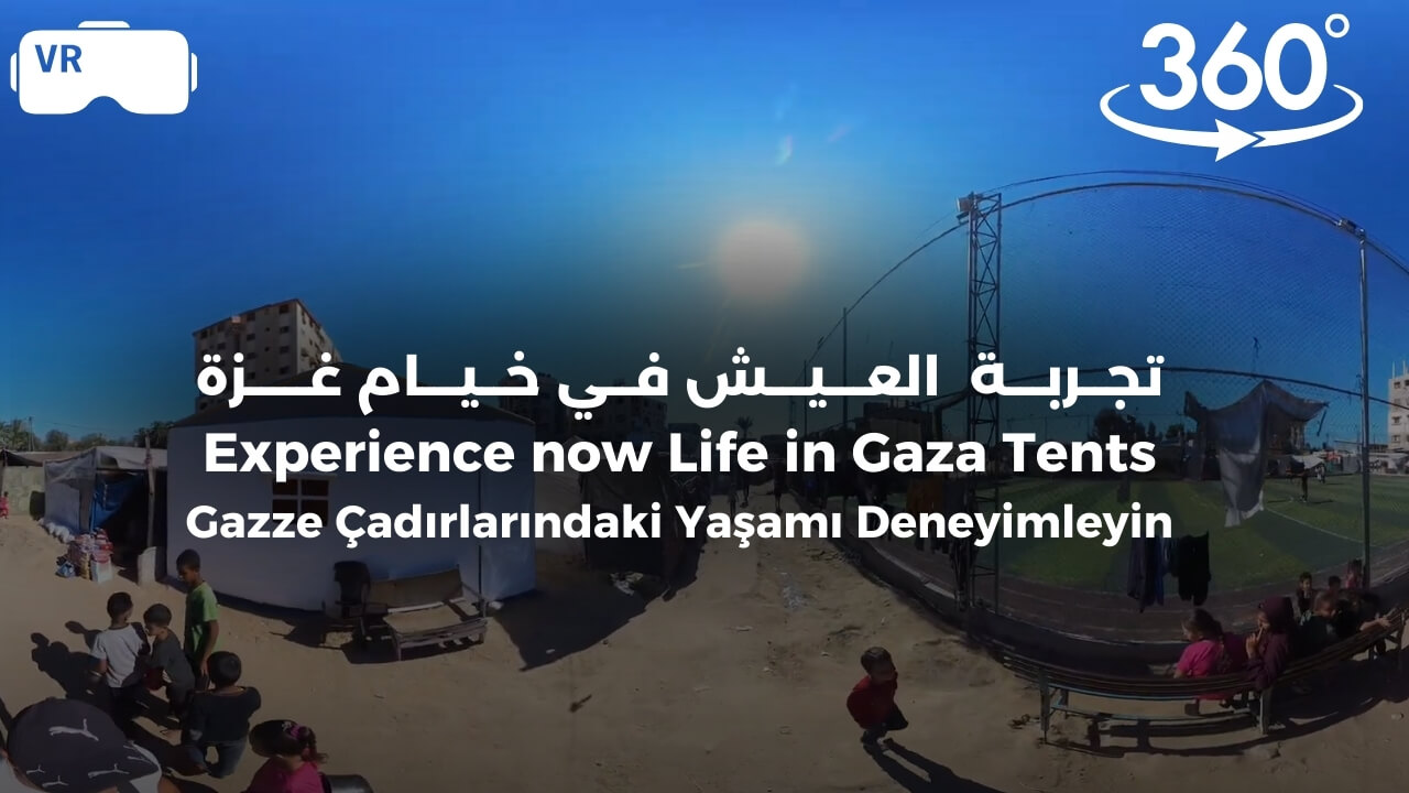 "Experience the Struggles of Displaced People in Gaza Through 360° VR Technology"